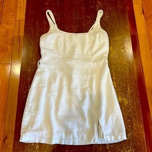 Abercrombie & Fitch White Mini Dress